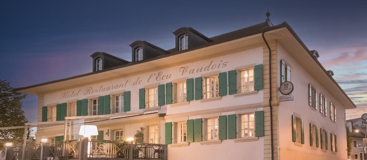 Boutique Hotel De L'Ecu Vaudois Begnins Exterior photo